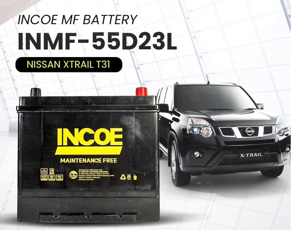 INCOE 55D23L/ 55D23R Automotive Battery