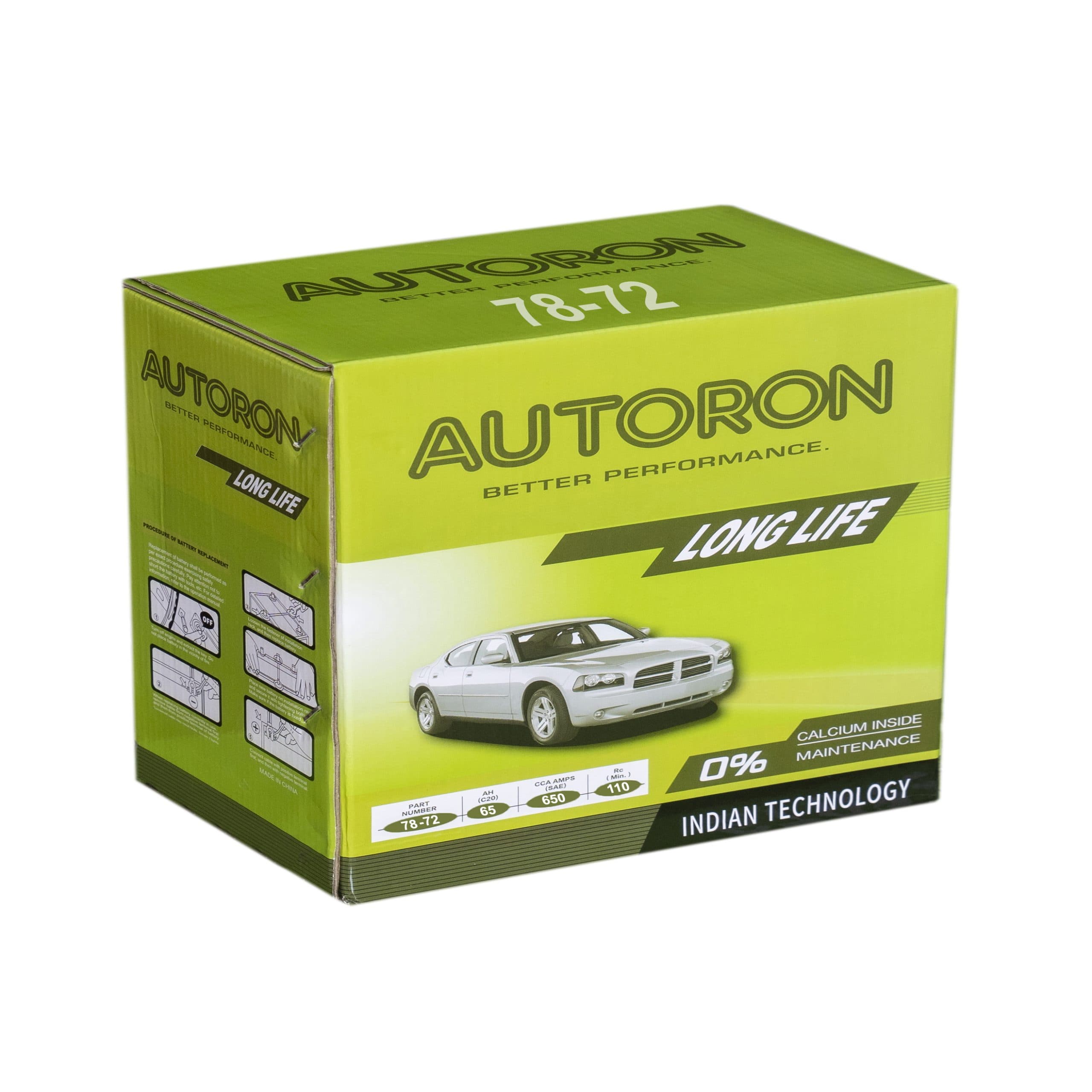 Autoron 78A-72 Heavy Duty Battery | 690 CCA