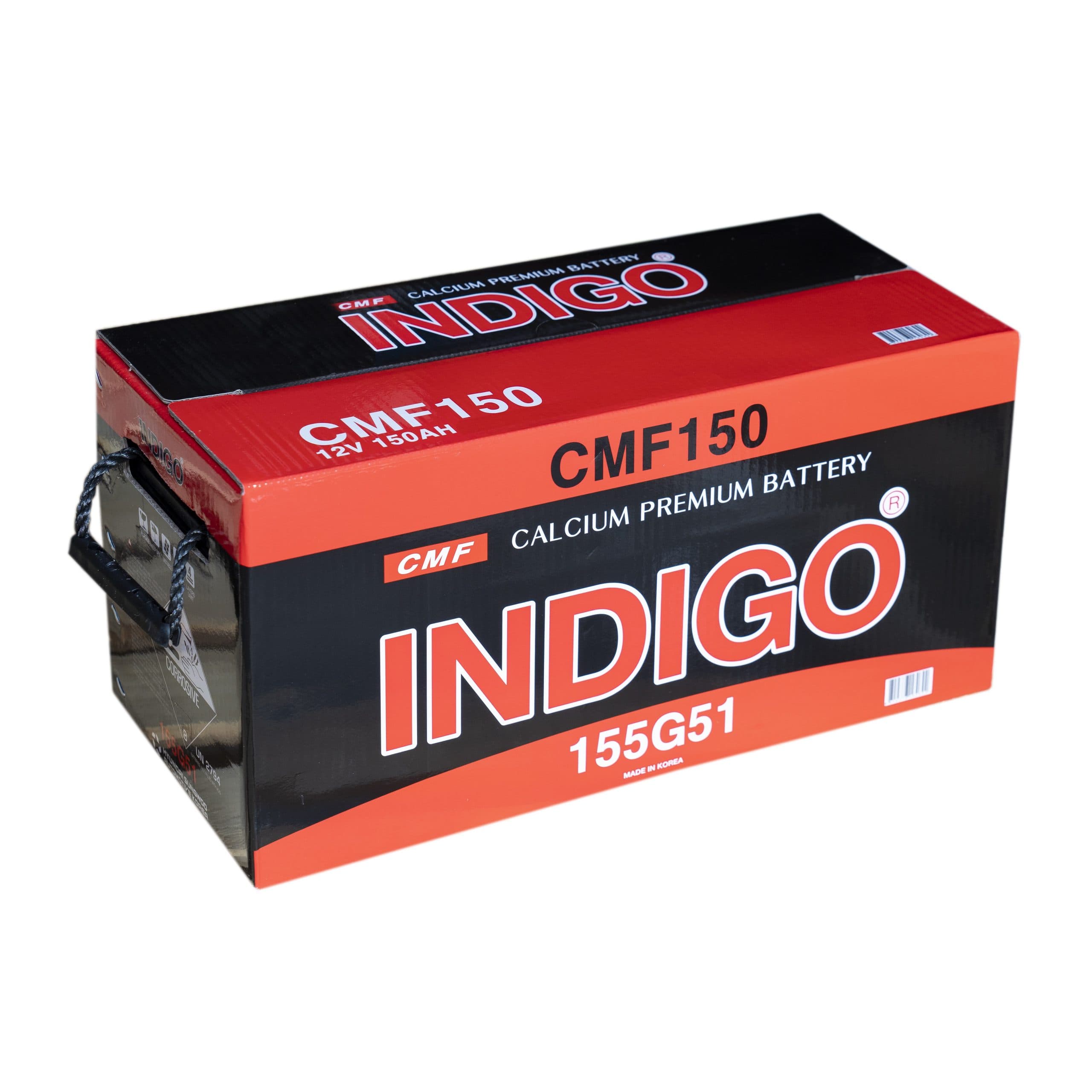 بطارية INDIGO 150A كورية الصنع