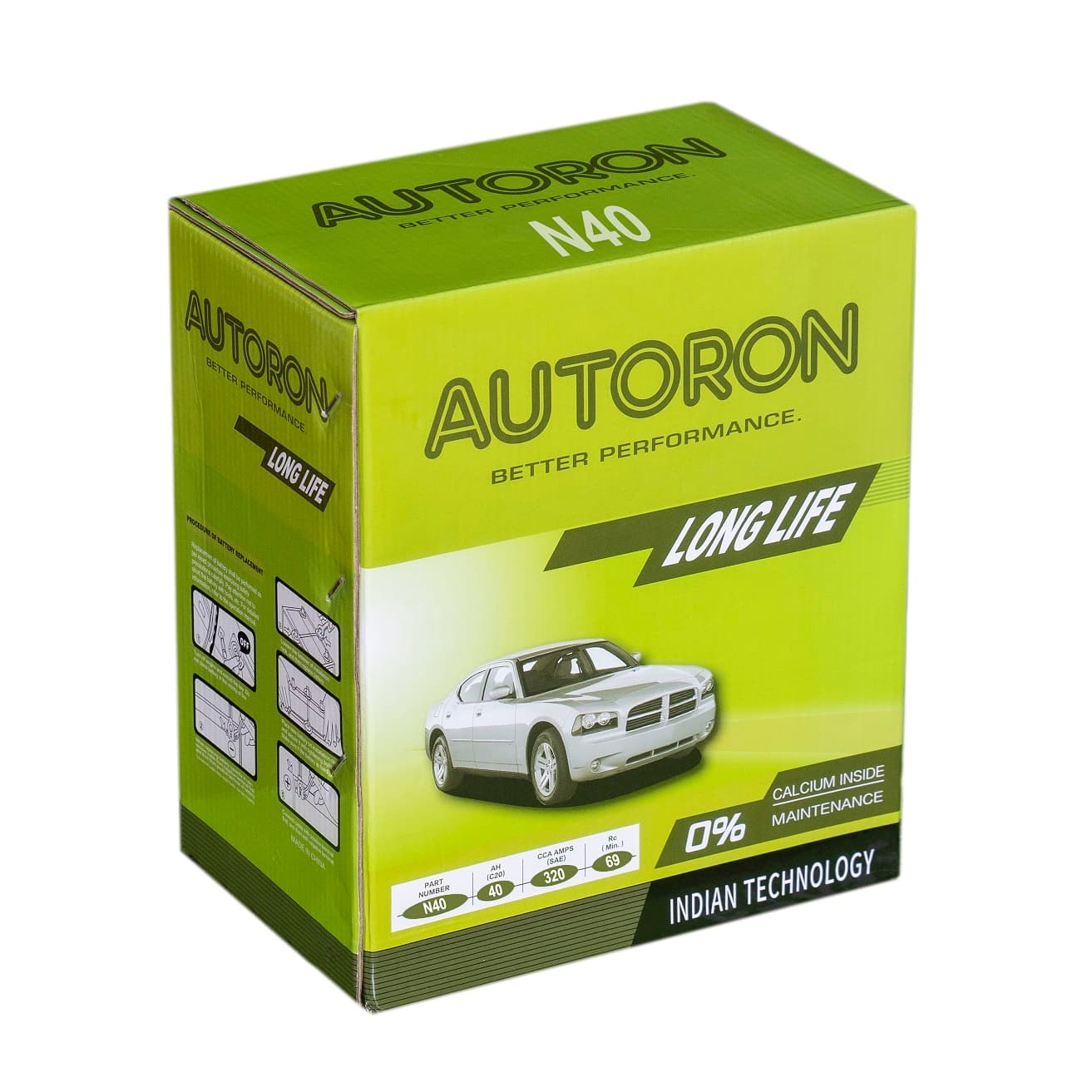 Autoron N40L (40A) Battery