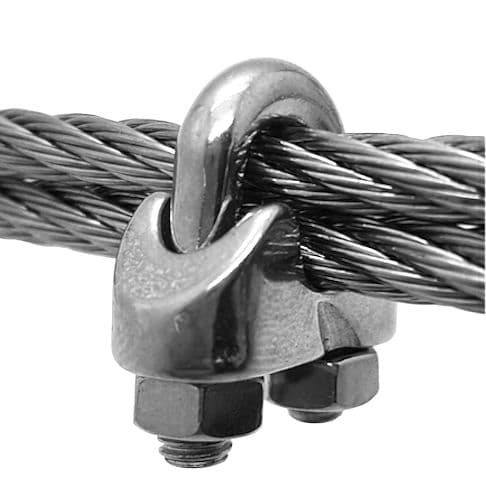 Stainless Steel Wire Rope Grips / Clips