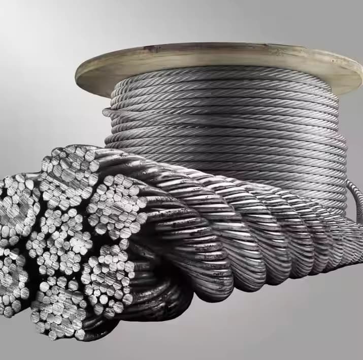 Ungalvanized 6×19 Steel Wire Rope | Durable and Reliable