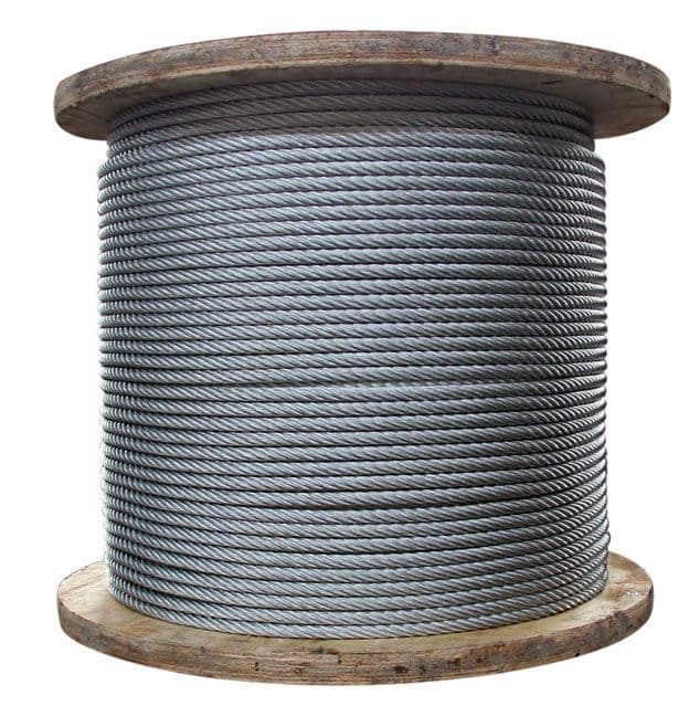 Ungalvanized 6×19 Steel Wire Rope | Durable and Reliable